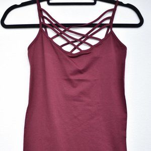 Maroon Layering Tank